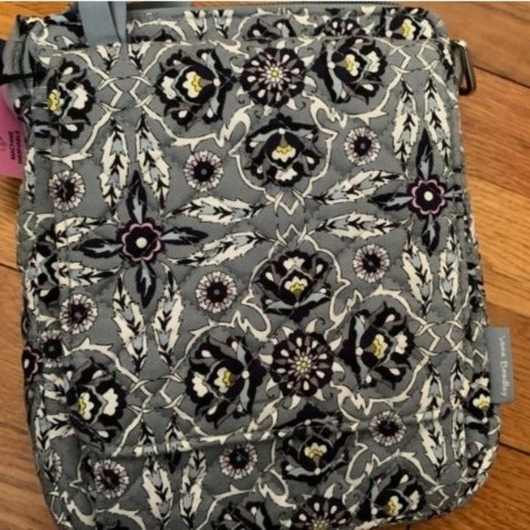 Women's Cotton Mini Hipster Crossbody Purse with RFID Protection - Picture 1 of 3